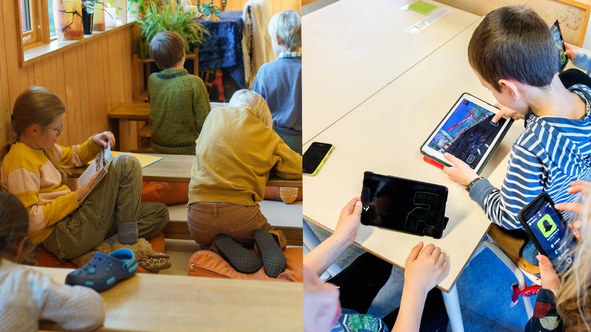 Foreldre som vil ha skjermfri skole velger private alternativer