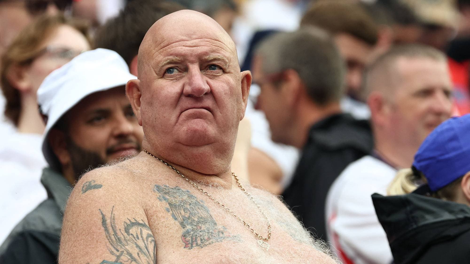 England-supporter Ghana