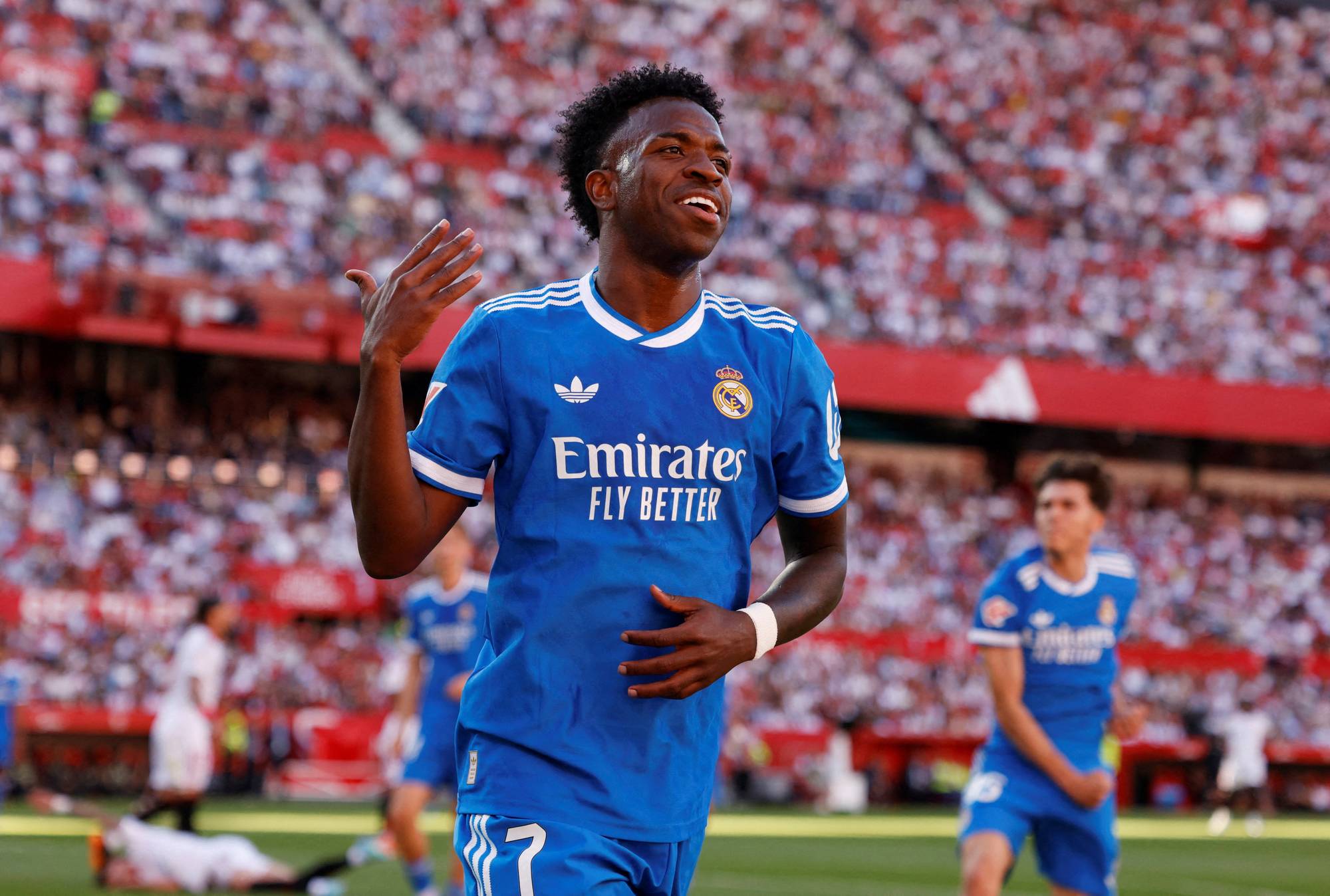 Stjernen Vinícius Júnior dro til Real Madrid da han var 18 år.