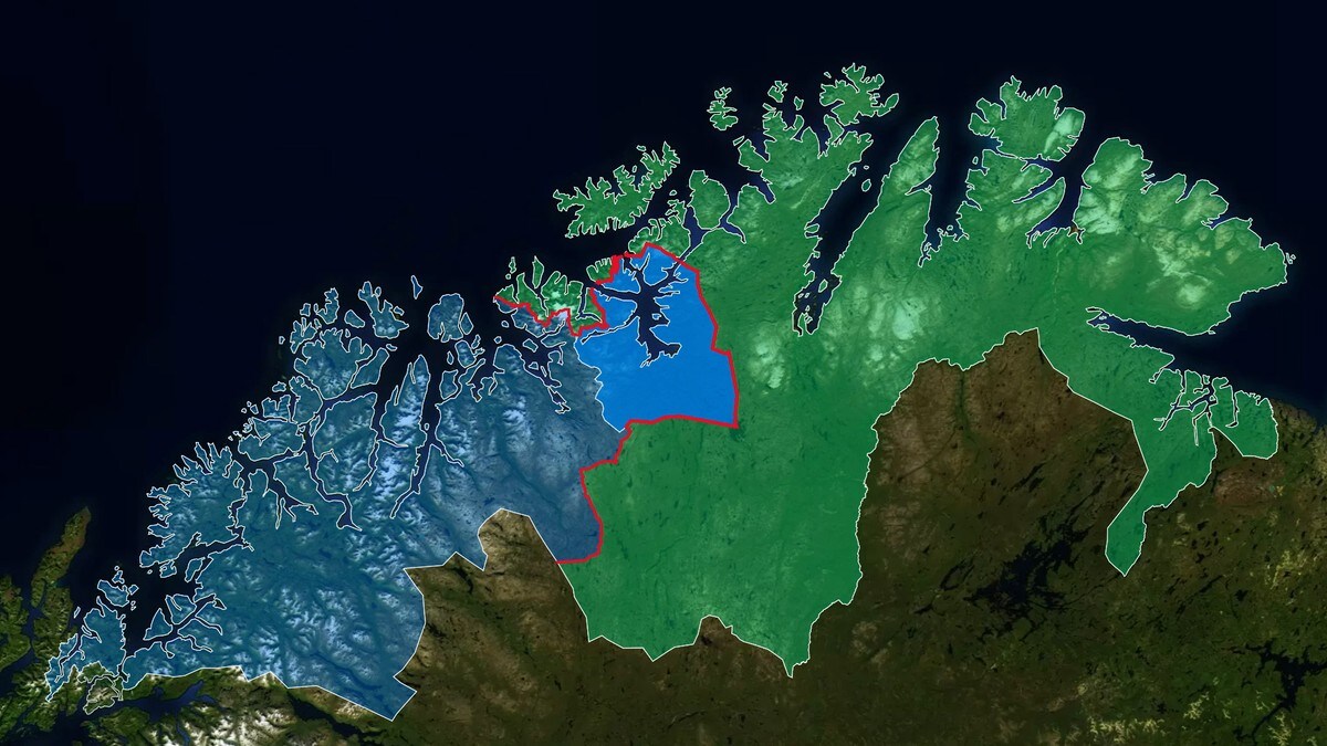 Alta har stemt for å være en del av Finnmark