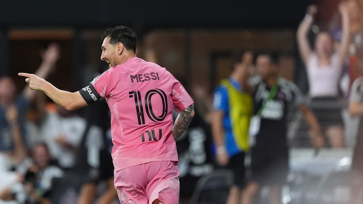 Messi scoret sine første mål etter VM – satte ny rekord