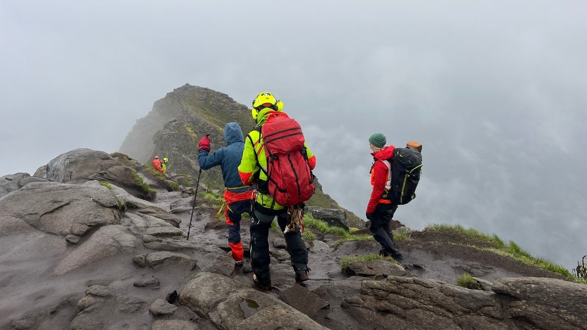 Fransk reiseselskap anmeldt etter fjellberging i Lofoten