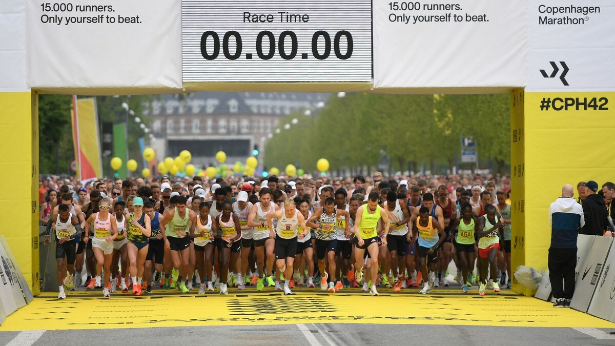 Løpebølgen herjer – rekordmange nordmenn påmeldt København maraton