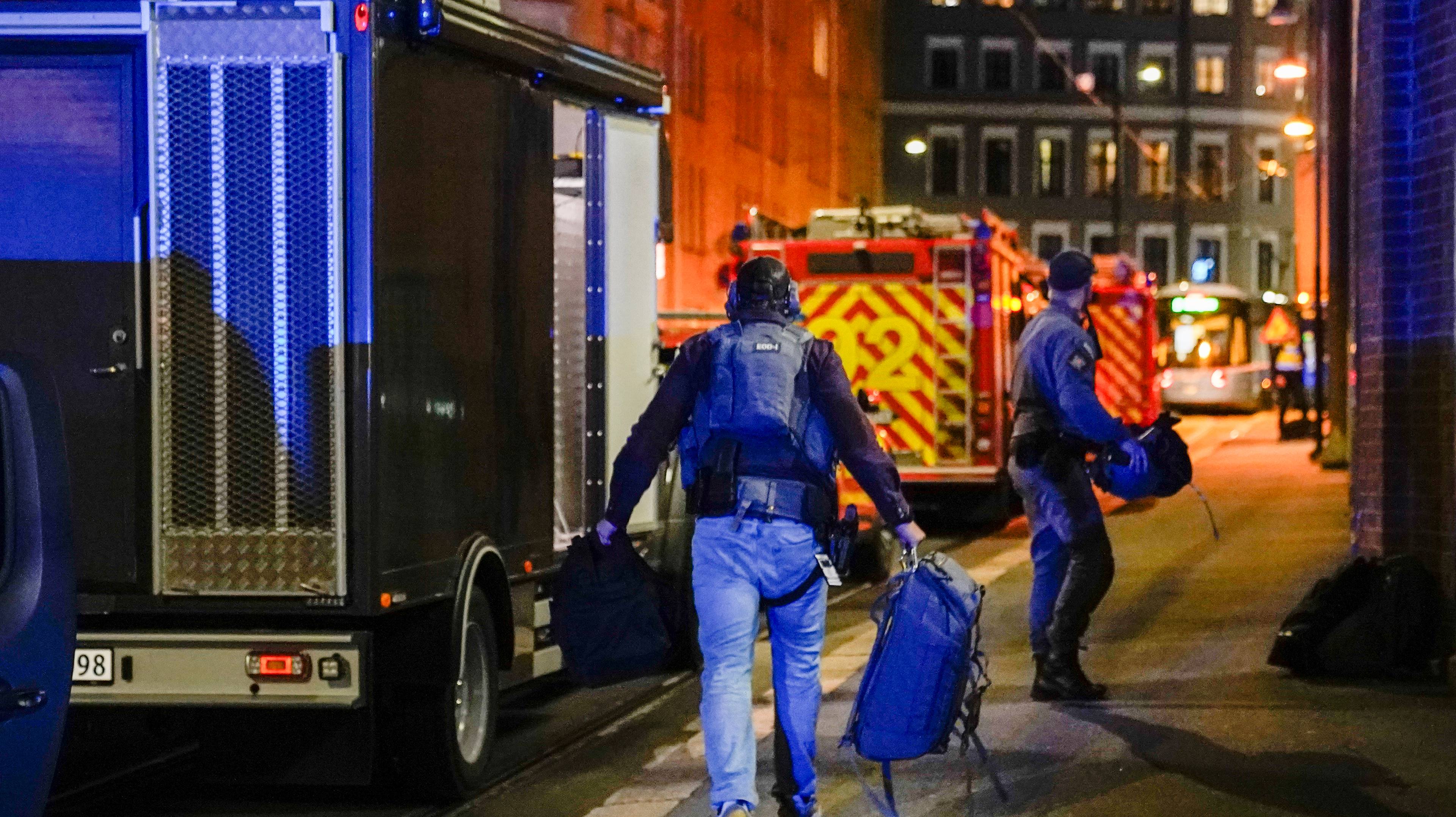 Nødetatene har rykket ut til Pilestredet
