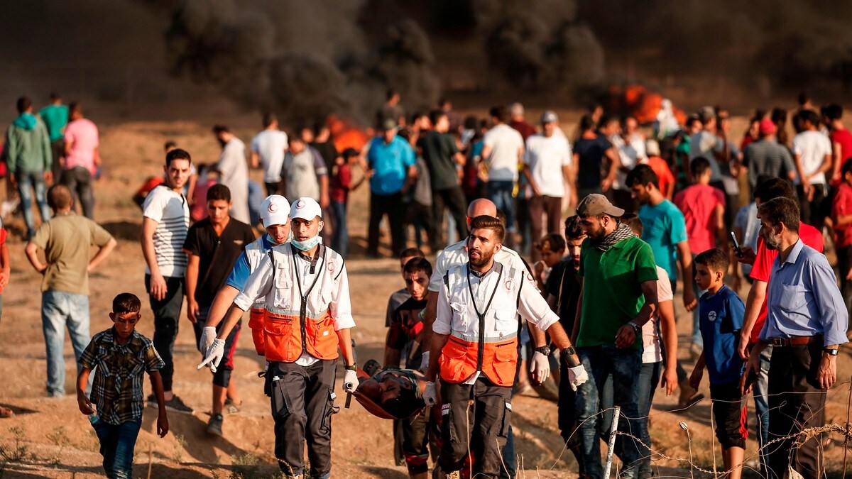 Palestinere skutt og drept på Gaza