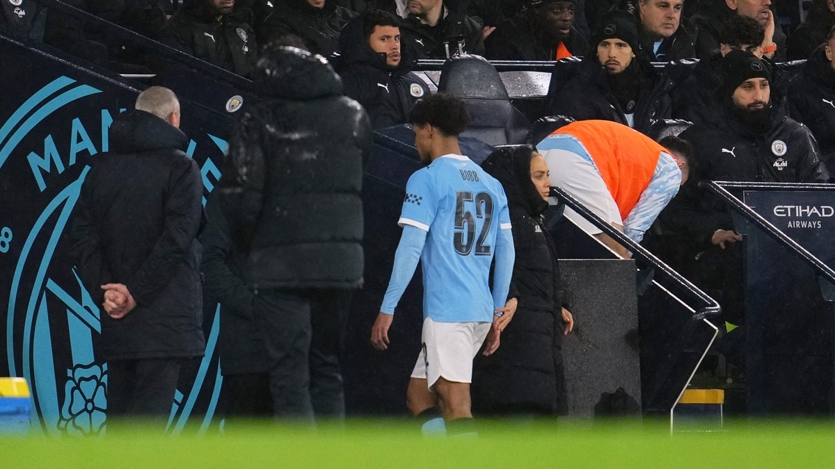 Guardiola med nedslående oppdatering på Bobb: – Han har ikke trent med oss