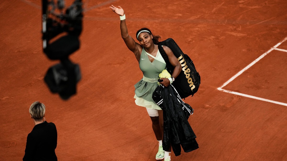 Williams ute av Roland-Garros