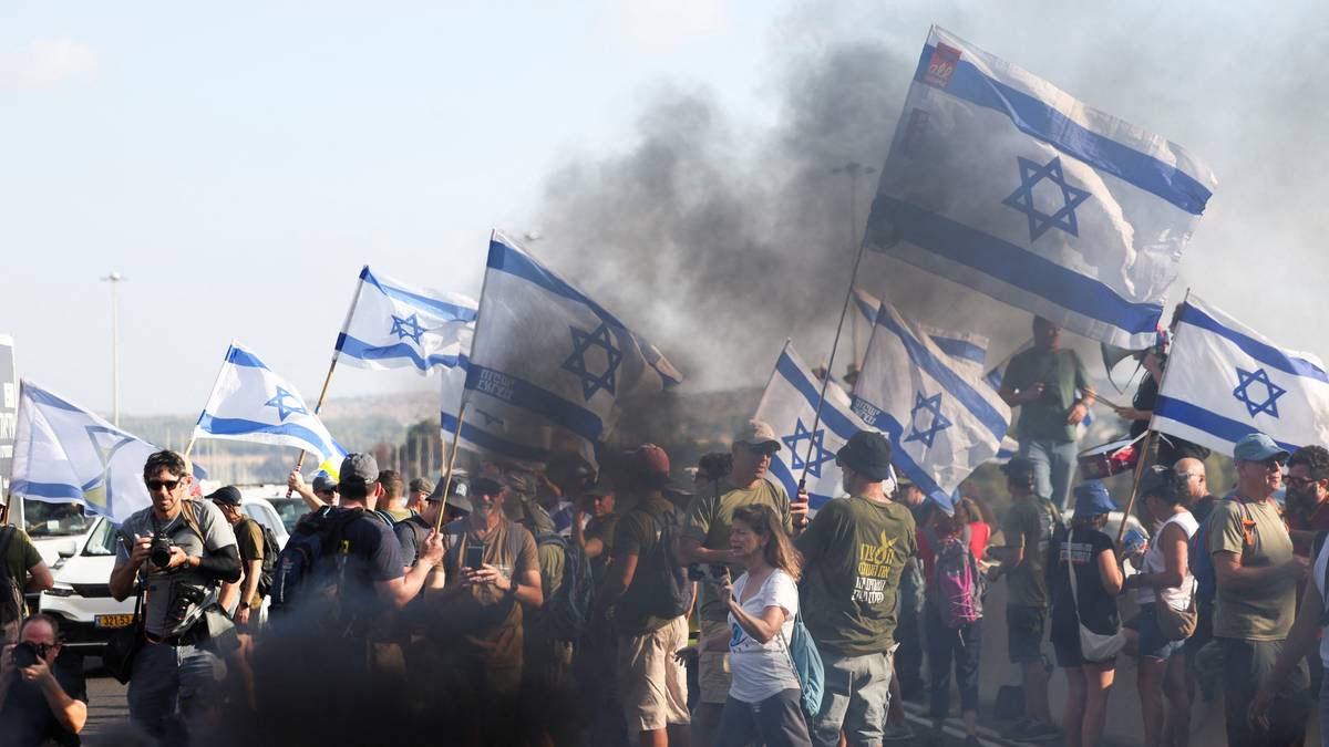 Store demonstrasjoner i Israel