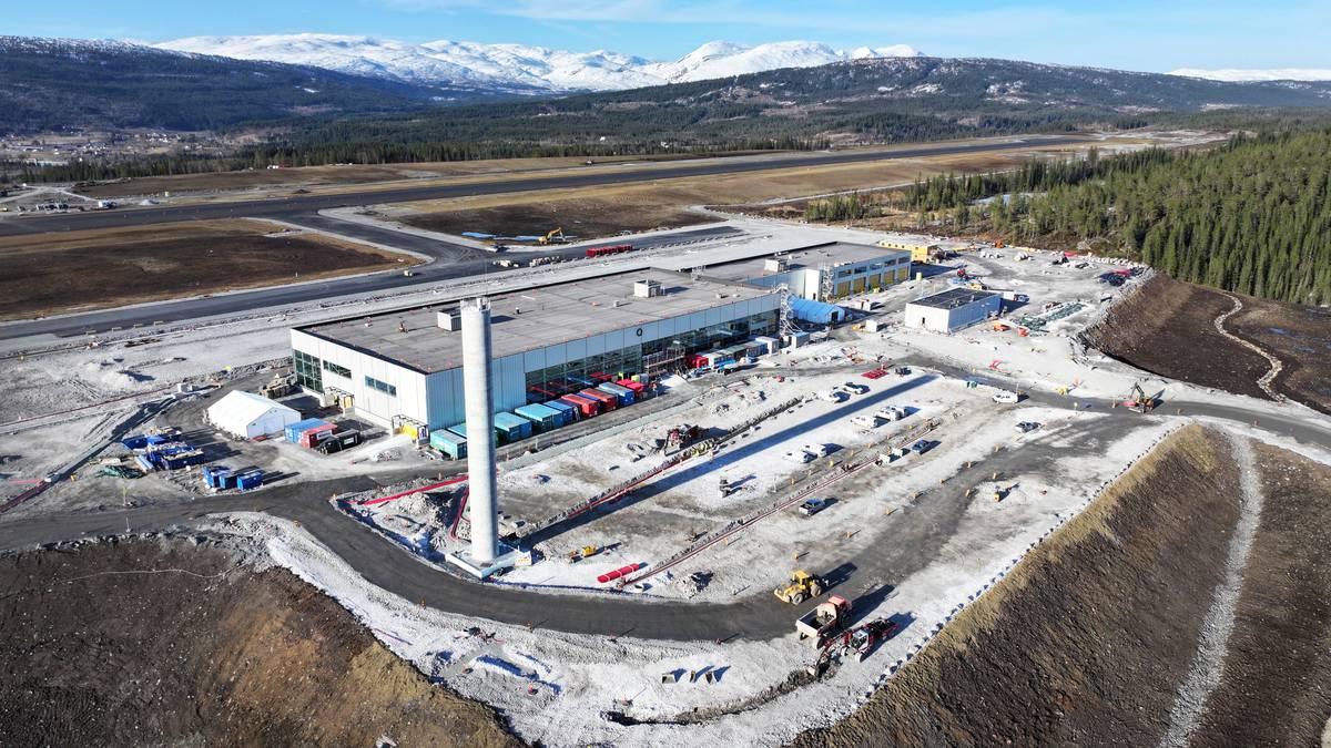 Nå er åpningsdatoen for ny flyplass i Mo i Rana klar