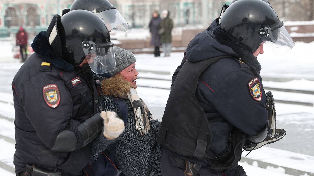 Più di 1.000 prigionieri dopo le manifestazioni in Russia – NRK Urix – Notizie e documentari esteri
