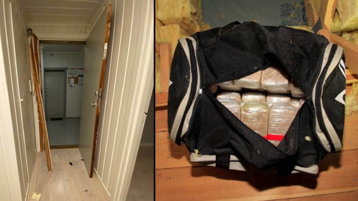 De l’héroïne volée d’une valeur de 35 millions trouvée dans un grenier à Bærum – NRK Norvège – Aperçu de l’actualité de différentes régions du pays