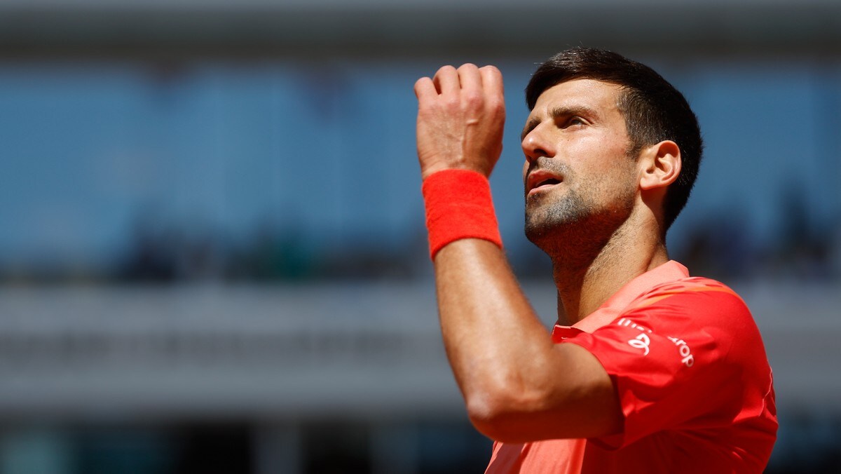 Djokovic lett videre i Roland-Garros – får kritikk for politisk budskap