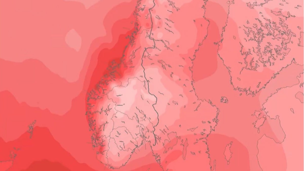 Nå kommer varmen tilbake – kan vente rundt 20 grader