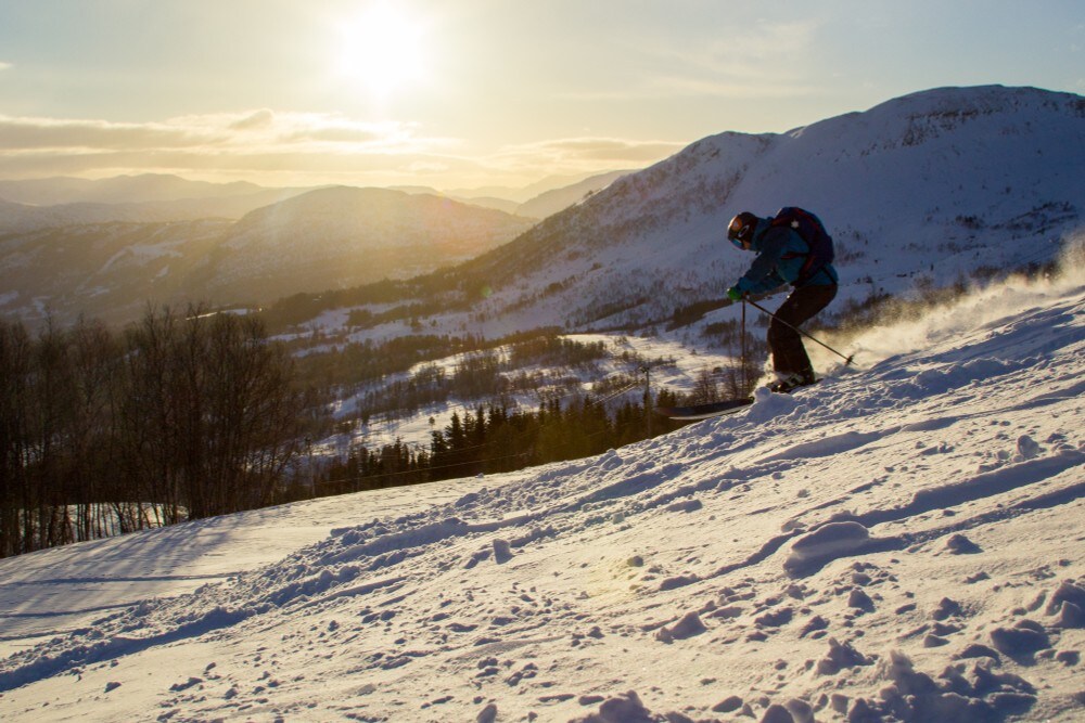 Her kan du framleis stå på ski i helga