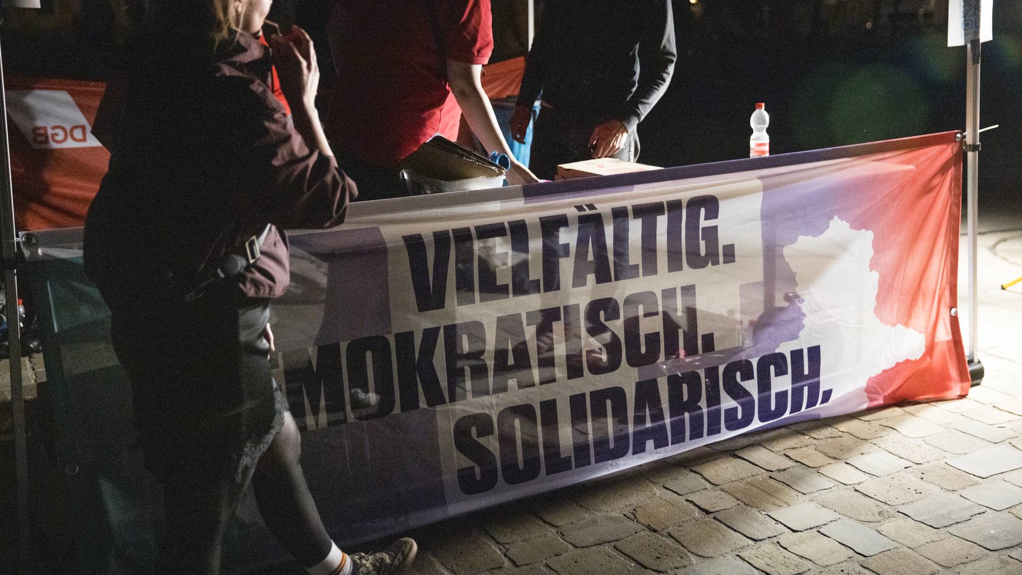 Demonstrasjon mot AfD etter valg