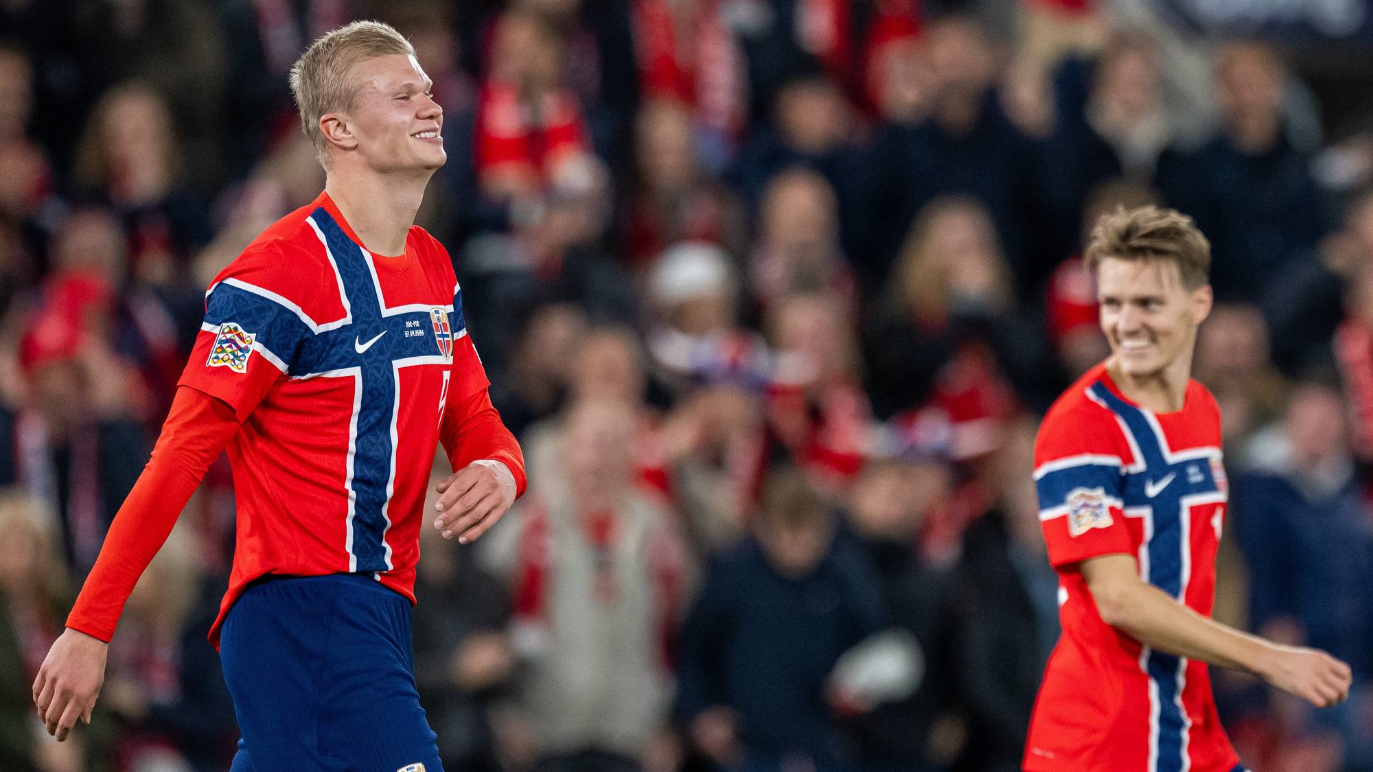 Haaland og Ødegaard