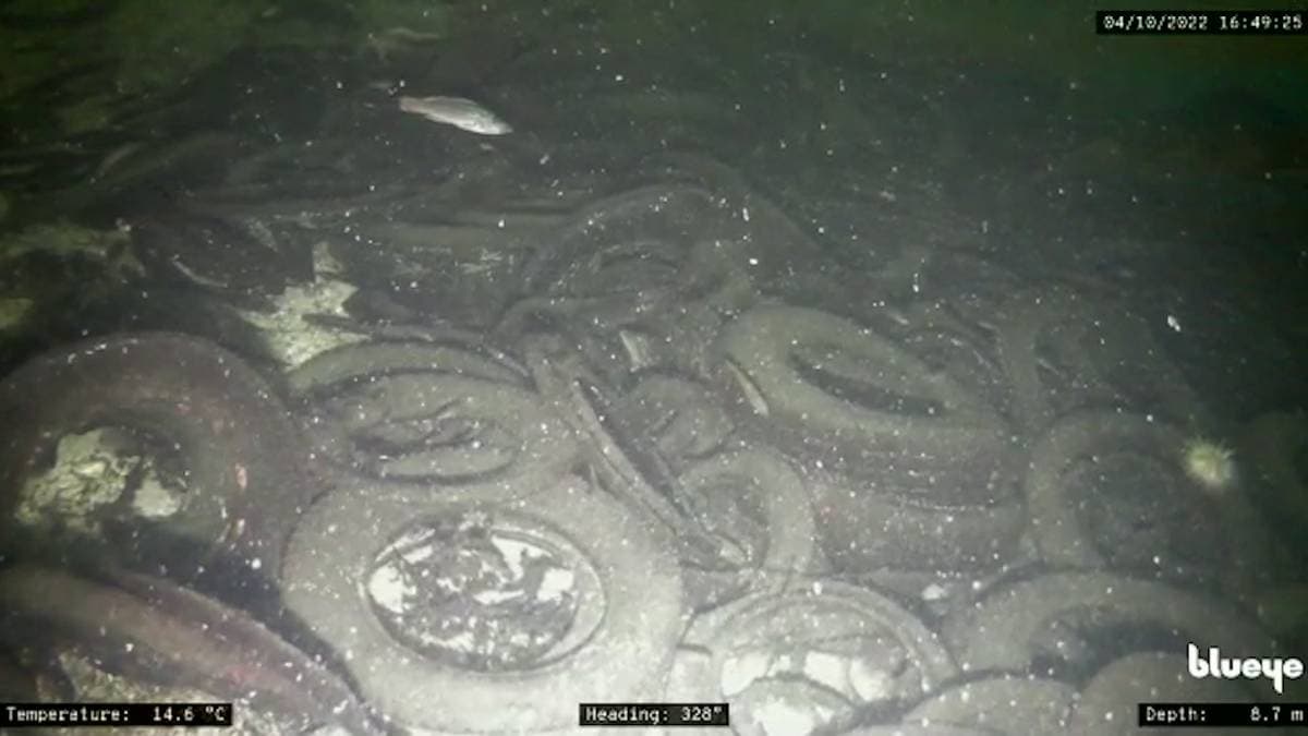 Dekka blei kasta rett på fjorden på 70-talet – forureinar framleis