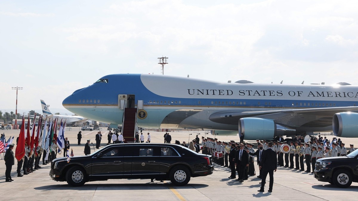 Trump på plass i Israel