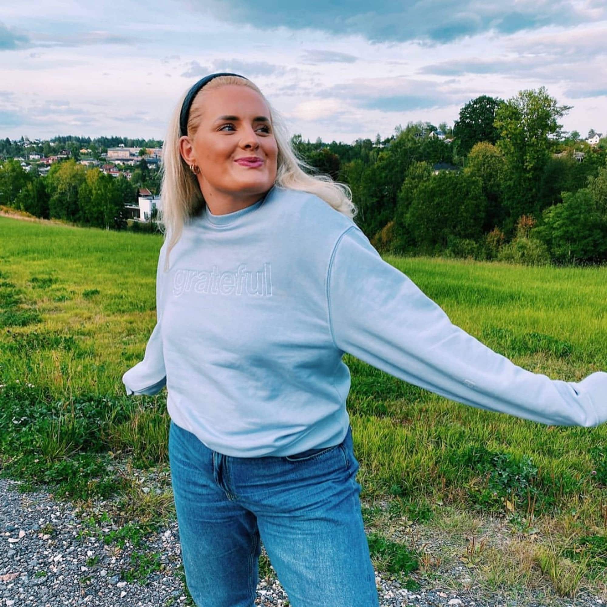 Influensar Martine Halvorsen er ikkje redd for å prate om kvinnehelse.