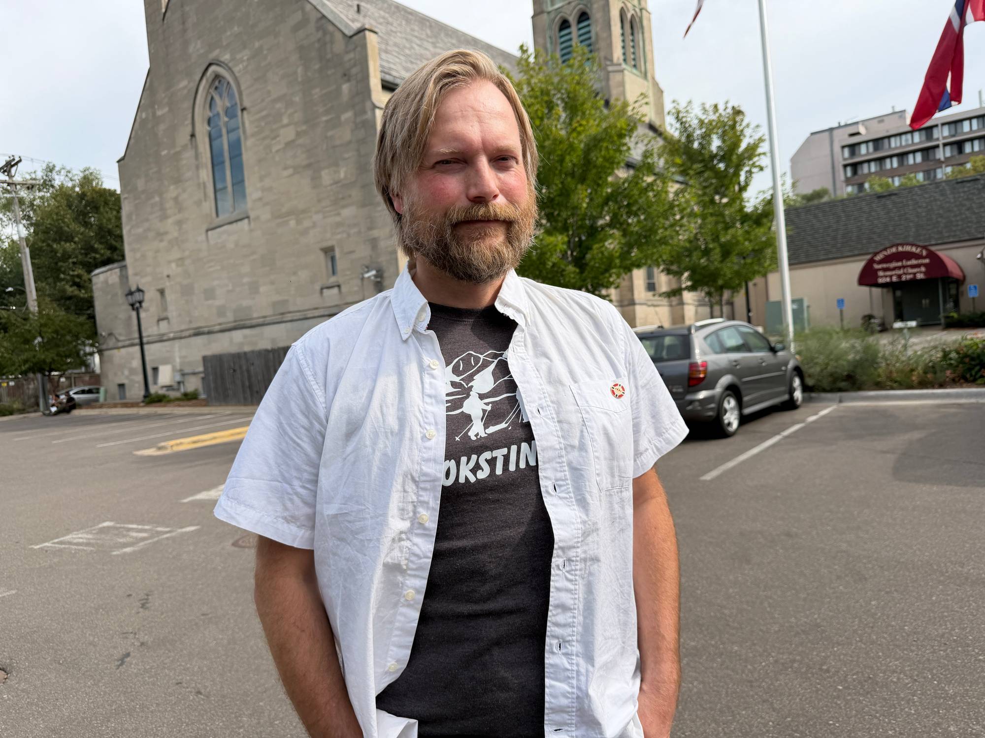 Leif Magnus Ahlgren kom til Norway House i Minneapolis da han hørte at kongen var død