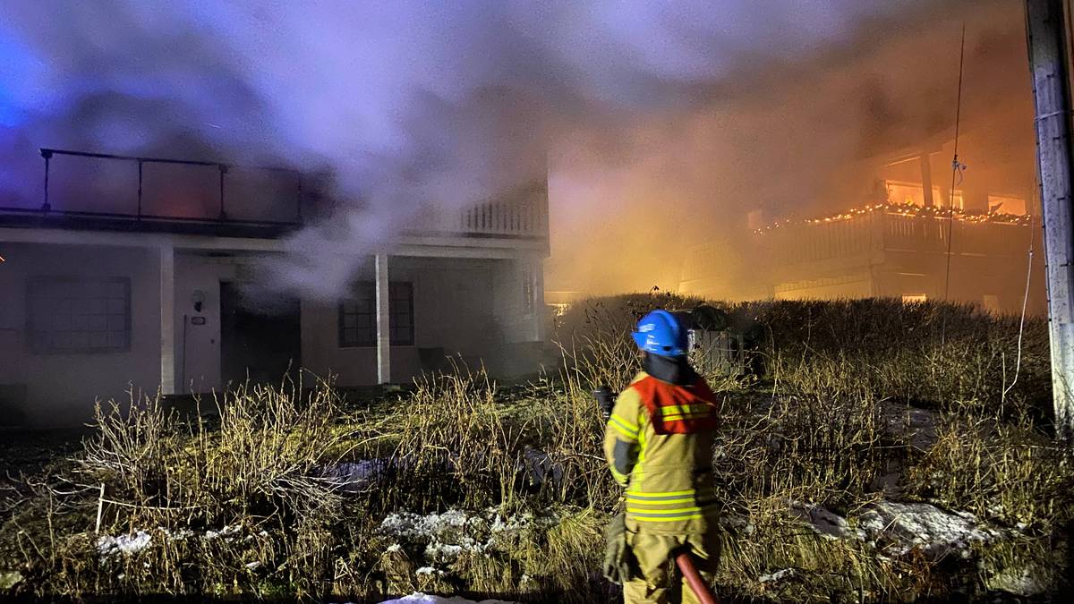 Detached house in full fire on Kvaløysletta – NRK Troms and Finnmark