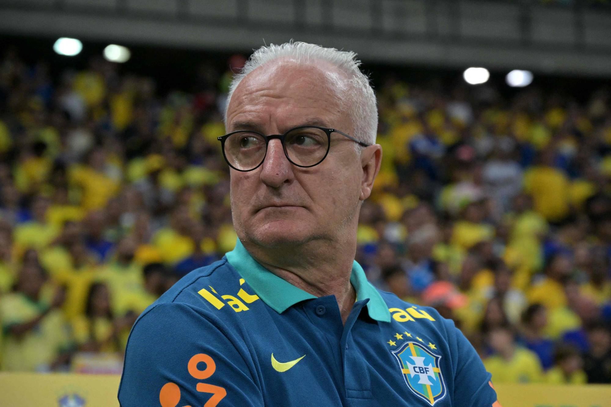 Dorival Júnior. Den tidligere treneren for Brasil ble ingen suksess.