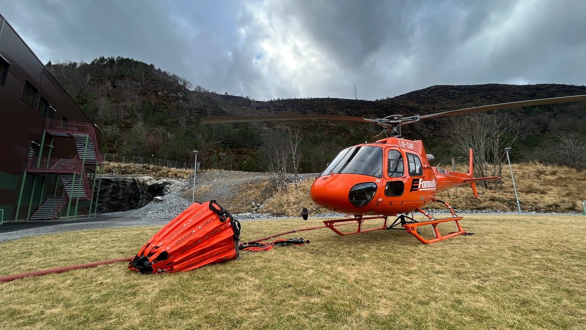 Terrengbrannen i Ålesund: – Situasjonen er framleis kritisk