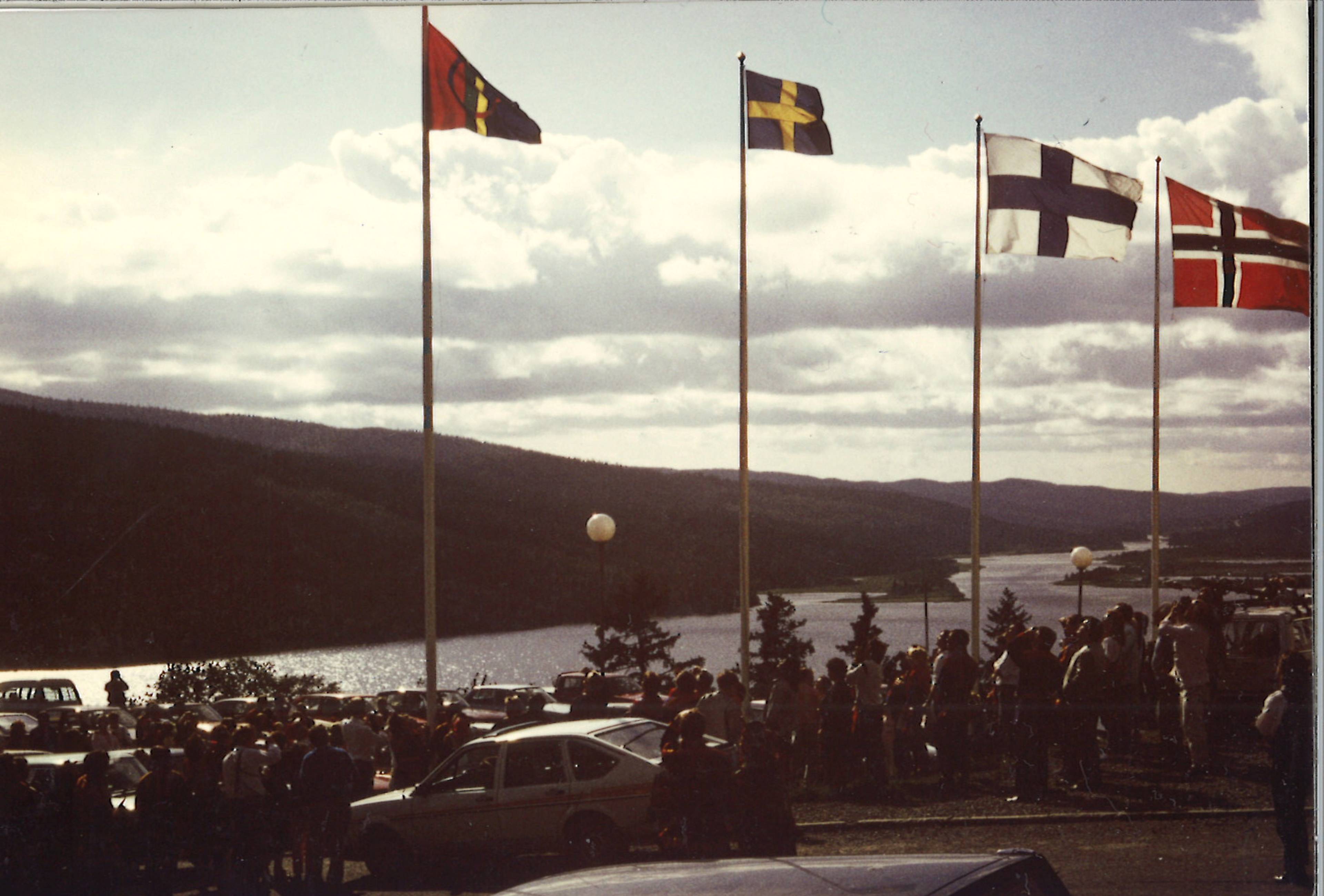 Sameflagget i Åre 15. august 1986