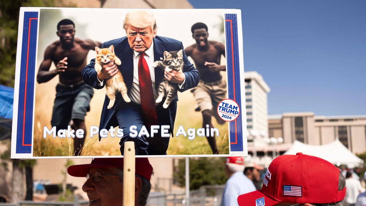 Hevdet at migranter spiste kjæledyr – nå vil Trump massedeportere