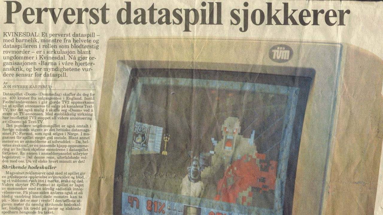 Doom i Fædrelandsvennen 1993.