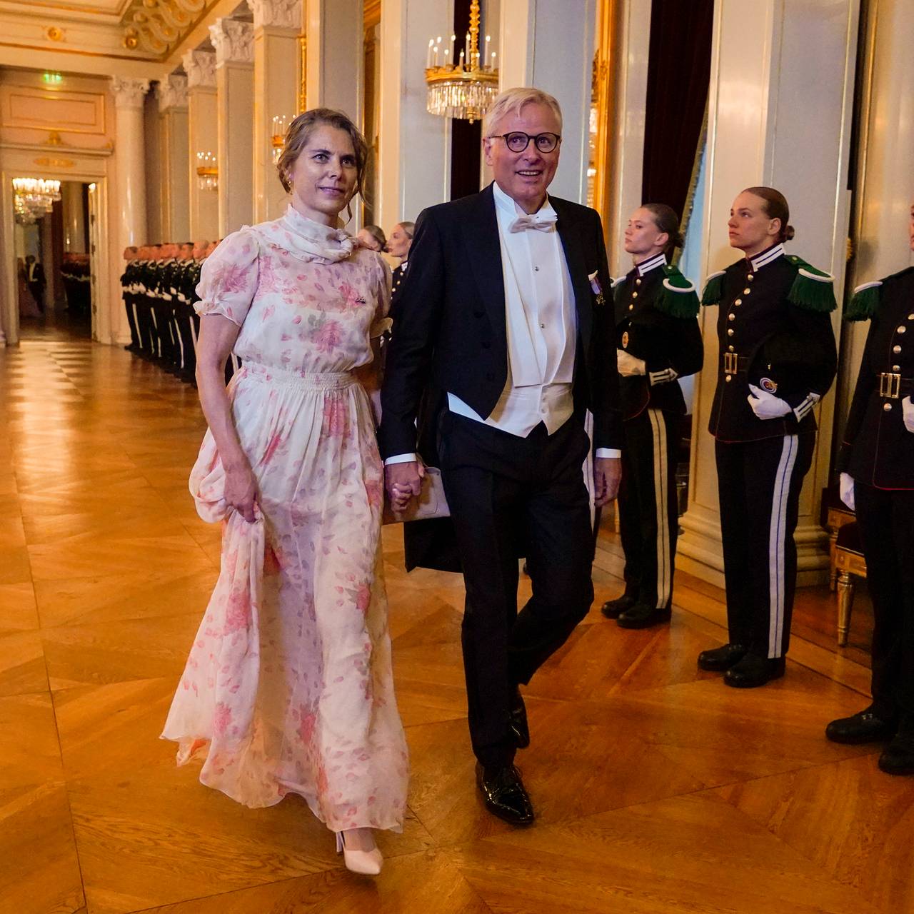 Per Høiby, brother of Crown Princess Mette-Marit, and his wife Louise Kathrine Dedichen.