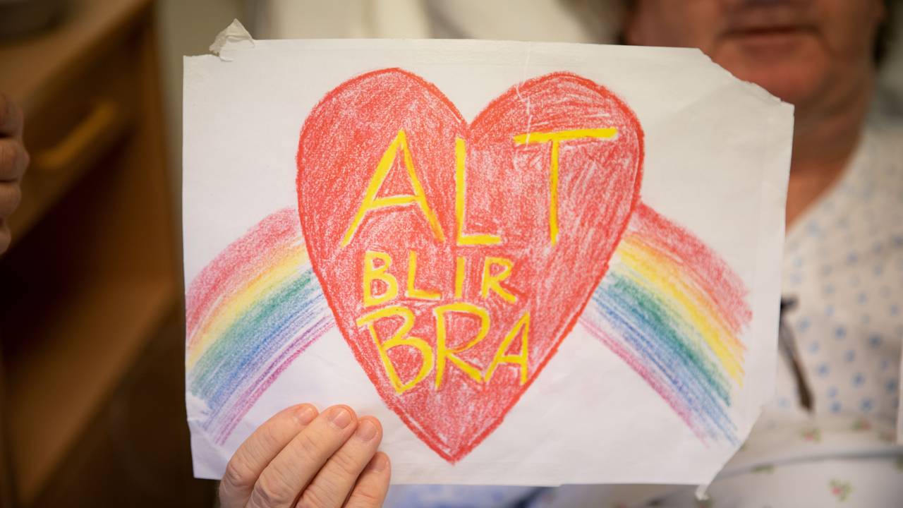 Alt blir bra-tegning