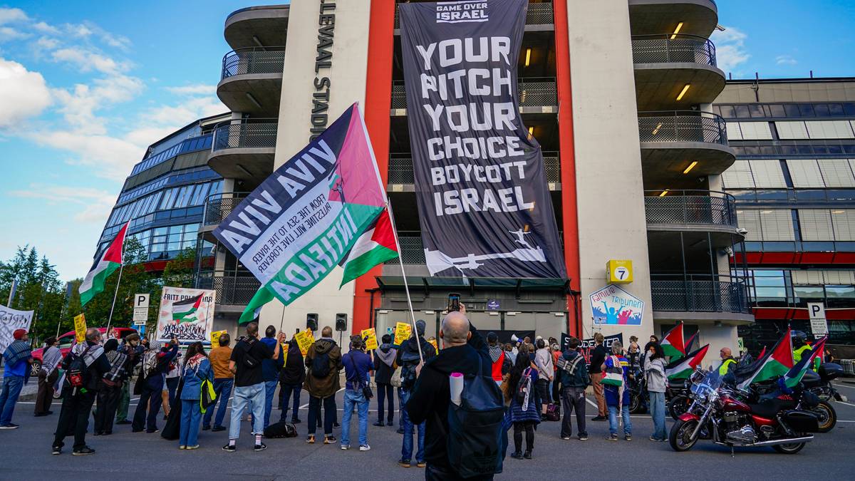 Ber NFF boikotte Israel – aksjonerte på Ullevaal