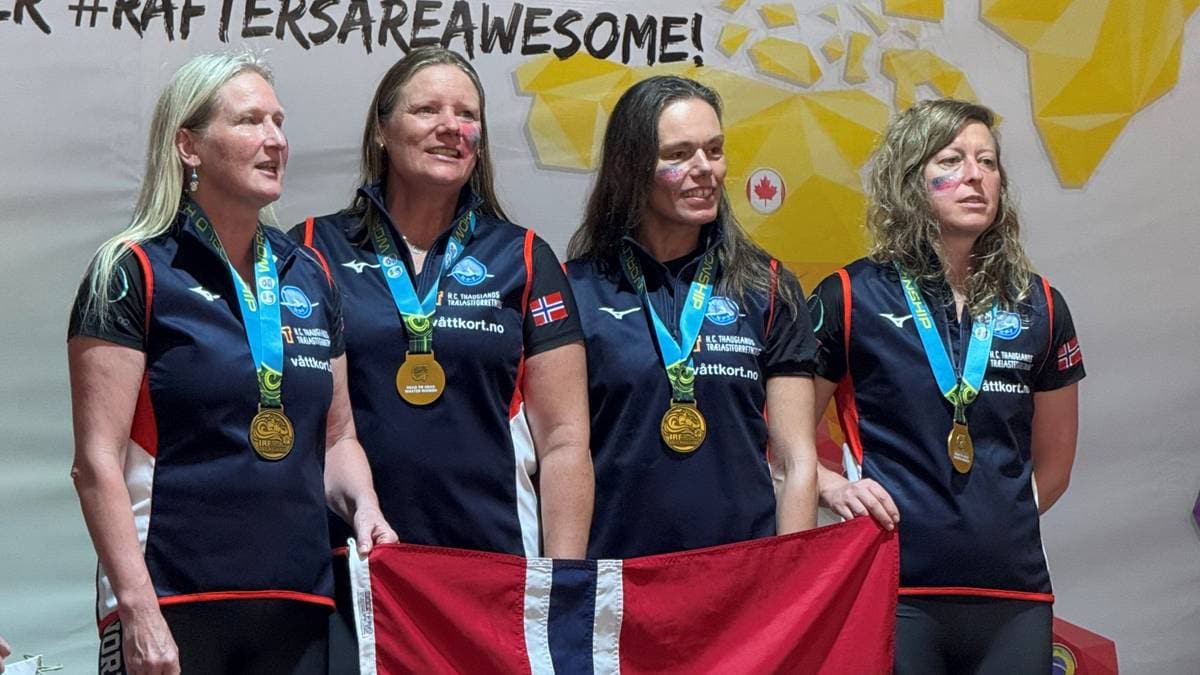 Norsk gull i rafting-VM