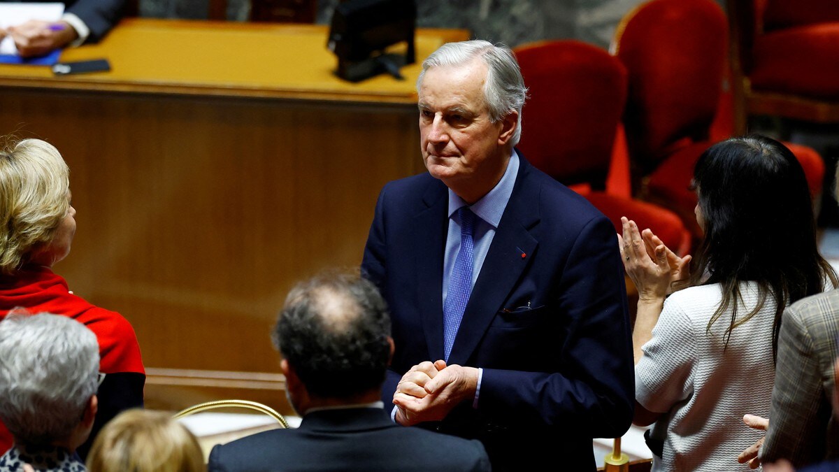 Frankrikes statsminister har levert oppseiing