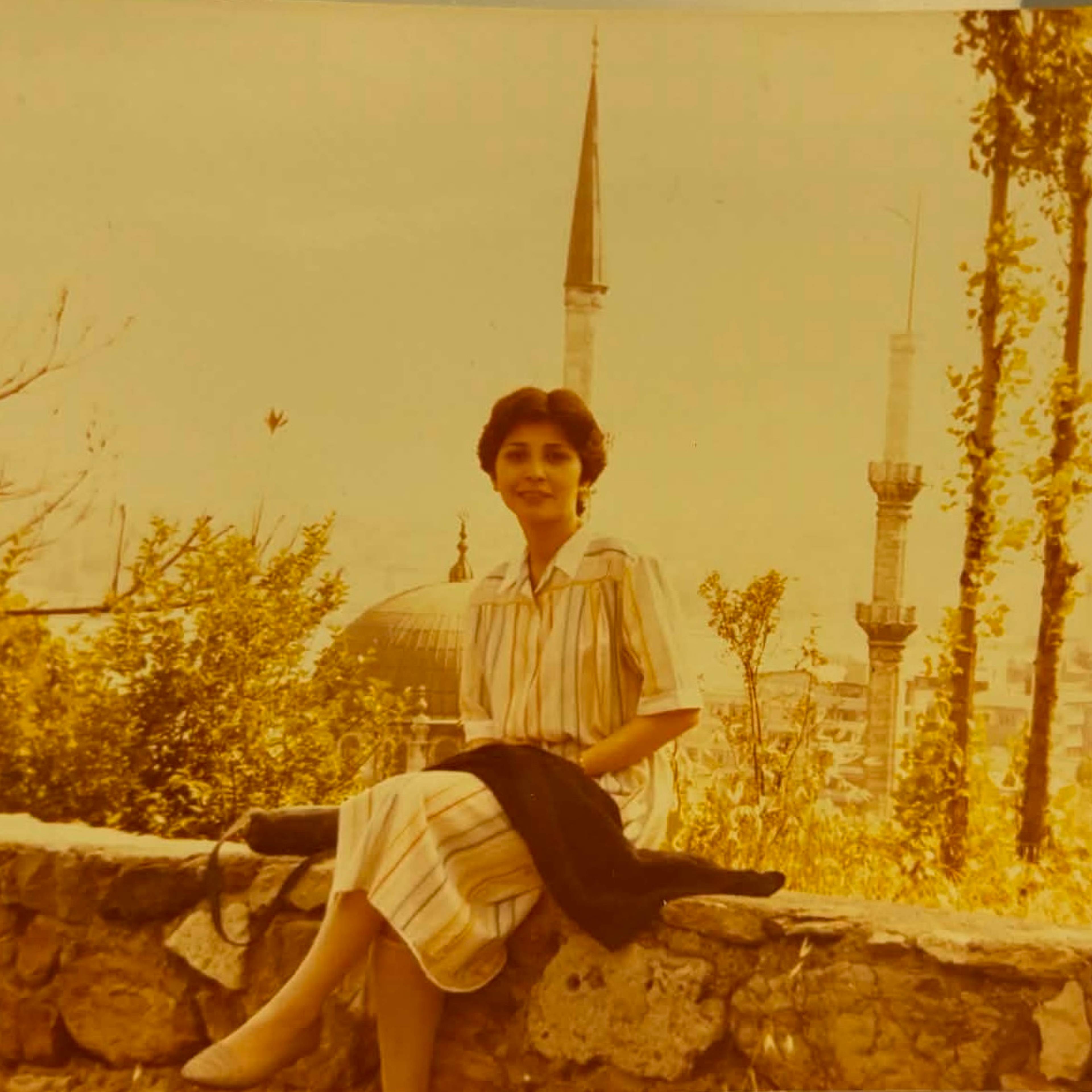 En kvinne i Istanbul