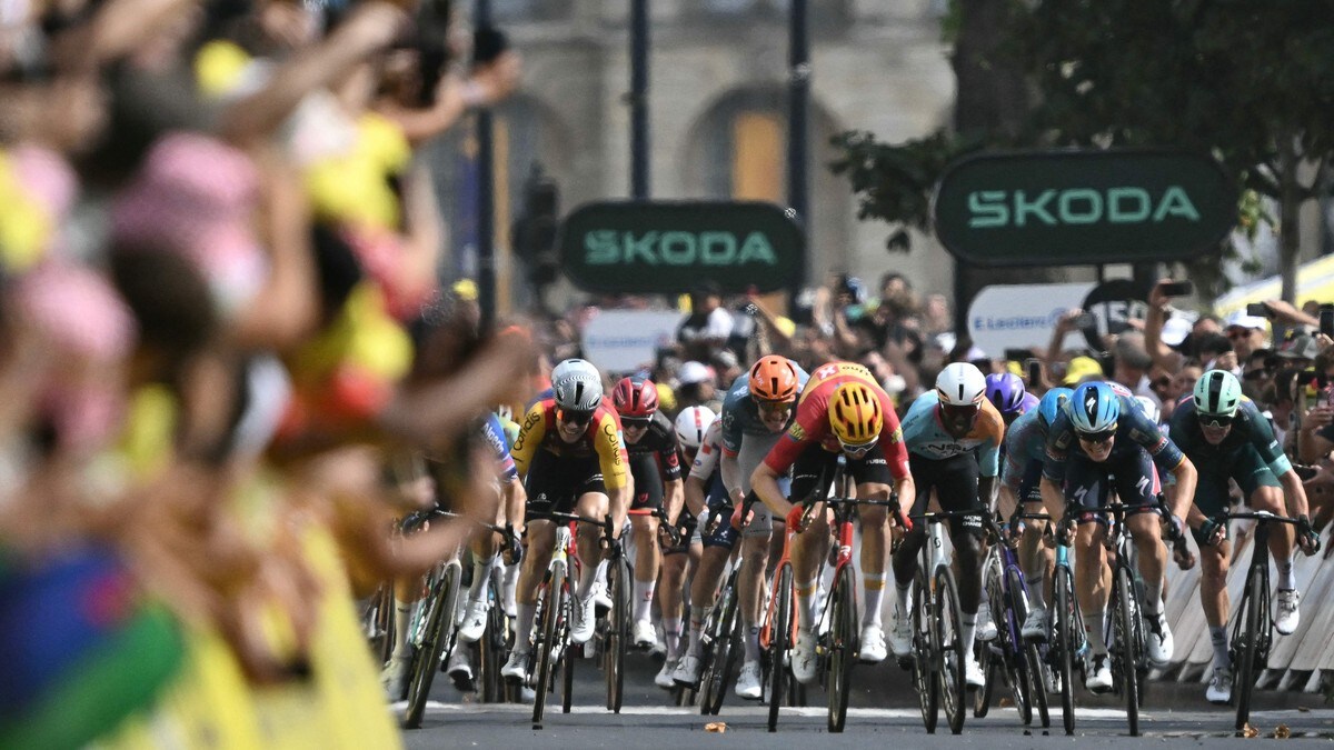 Norsk sensasjon i Tour de France – vant etter massespurt