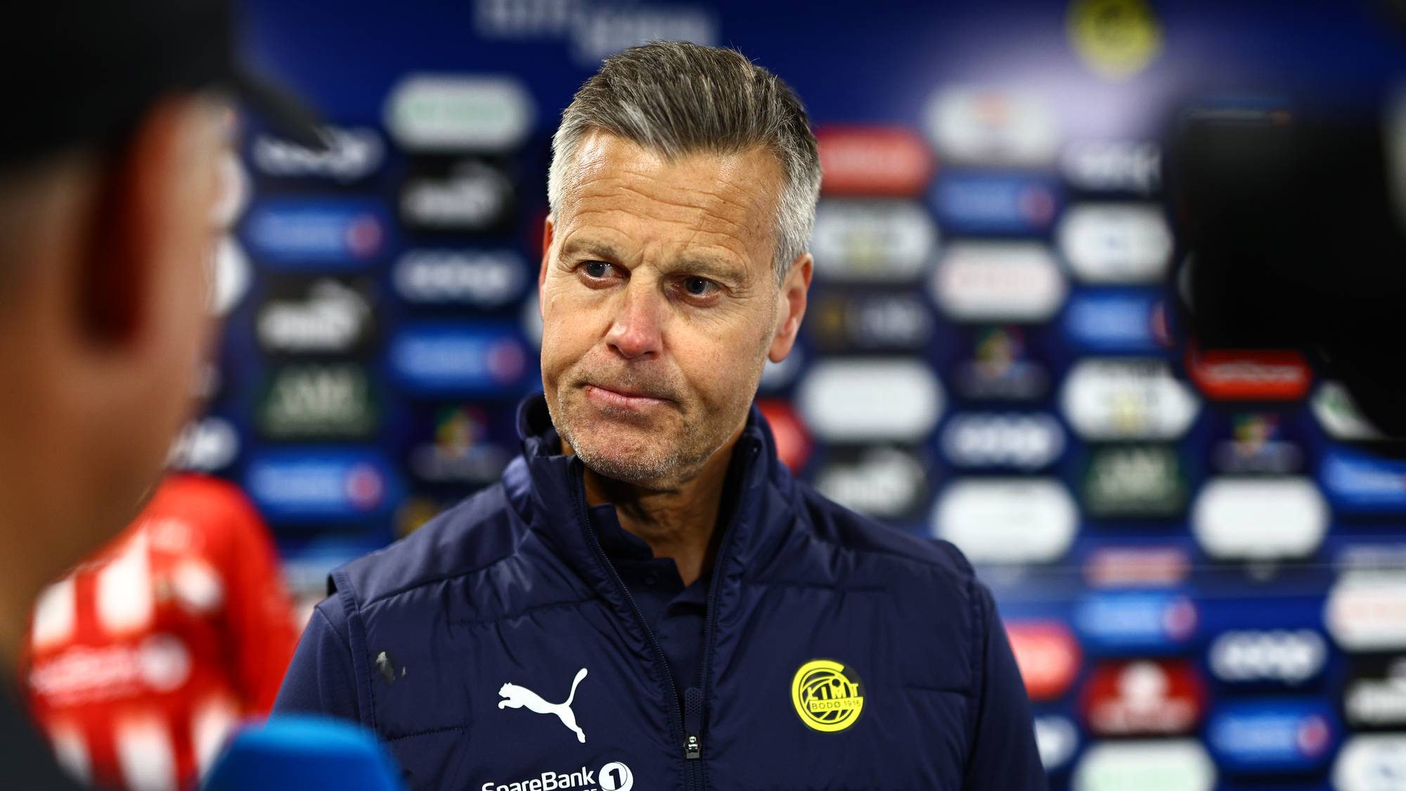 Bodø/Glimts trener Kjetil Knutsen etter eliteseriekampen i fotball mellom Bodø/Glimt og Tromsø på Aspmyra stadion.