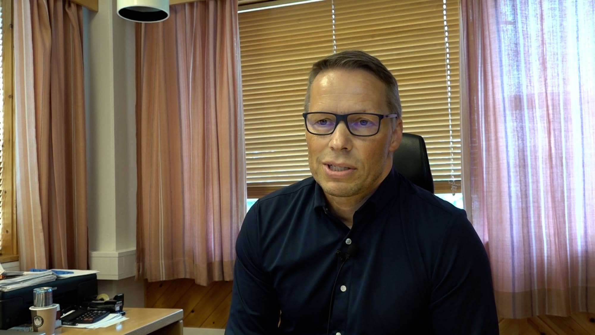 Ordføreren i Kåfjord Bernt Eirik Isaksen Lyngstad.