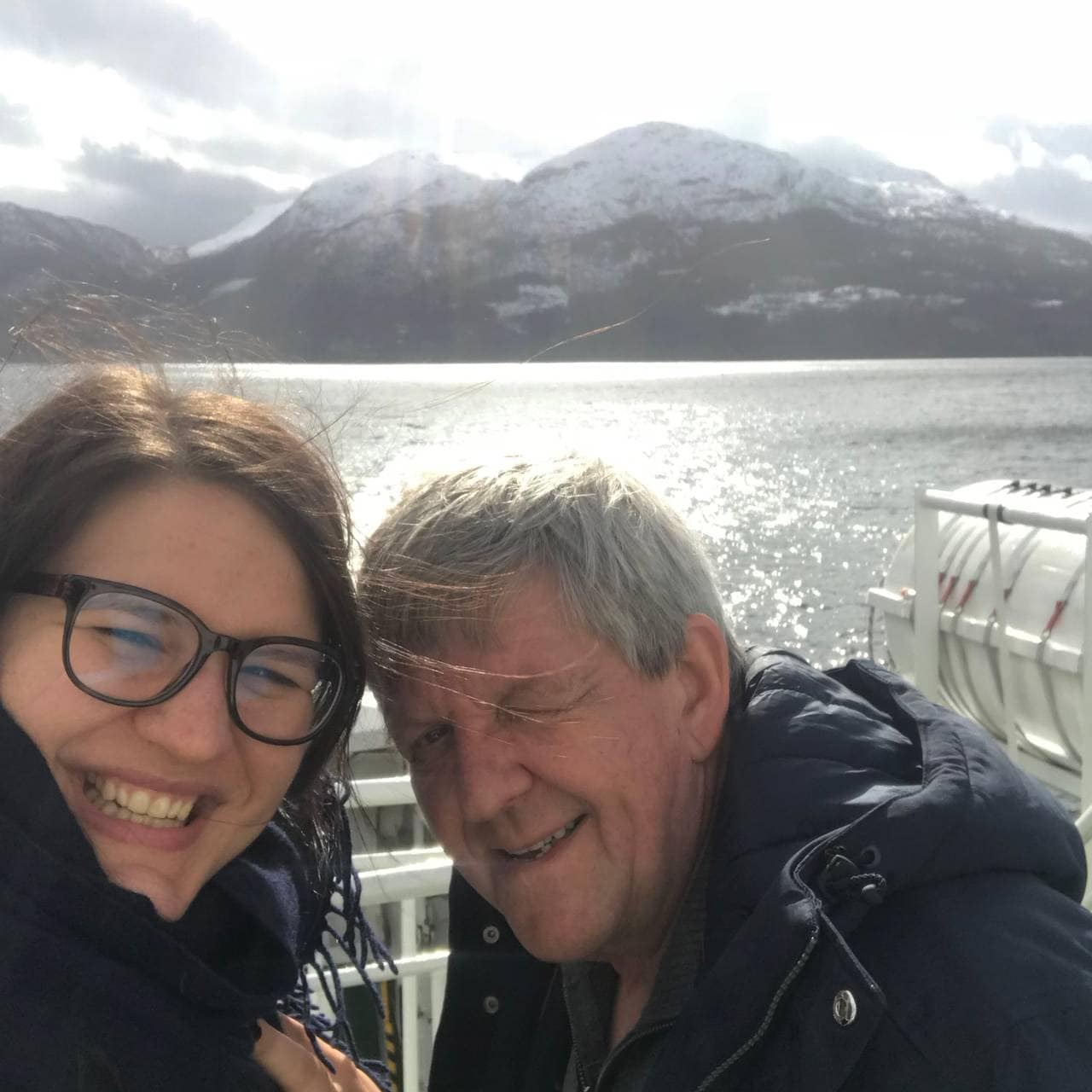 Lise Davidsen (sopran) og pappa Kjell