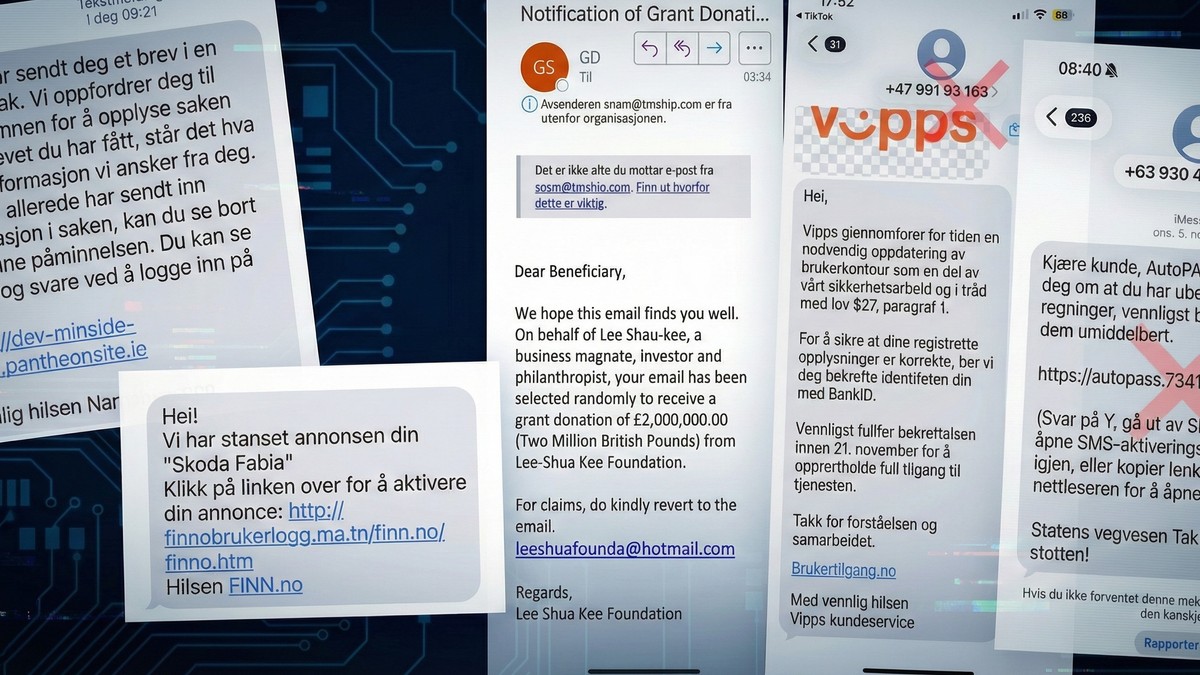 Én av fem nordmenn har blitt lurt. Klarer du svindel-testen?