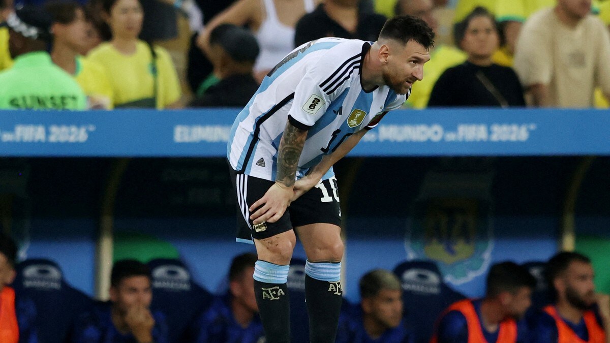 Skadet Messi ute av Argentinas landslagstropp