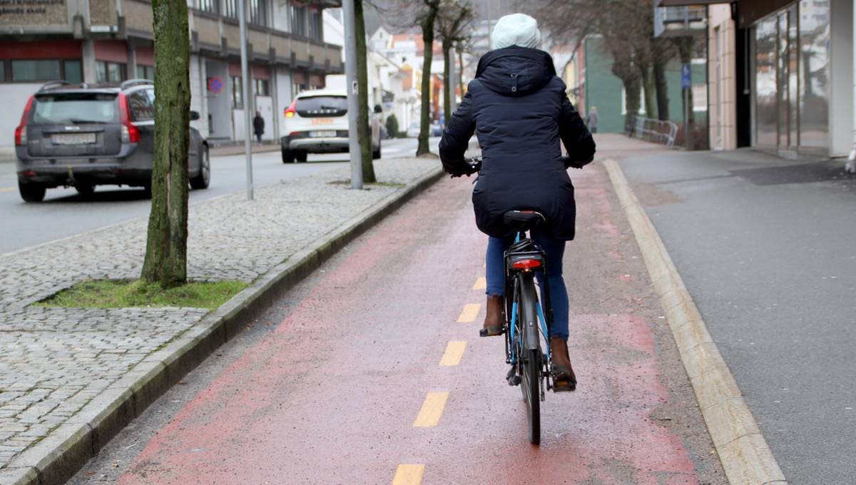 Kristiansand på sykkeltoppen
