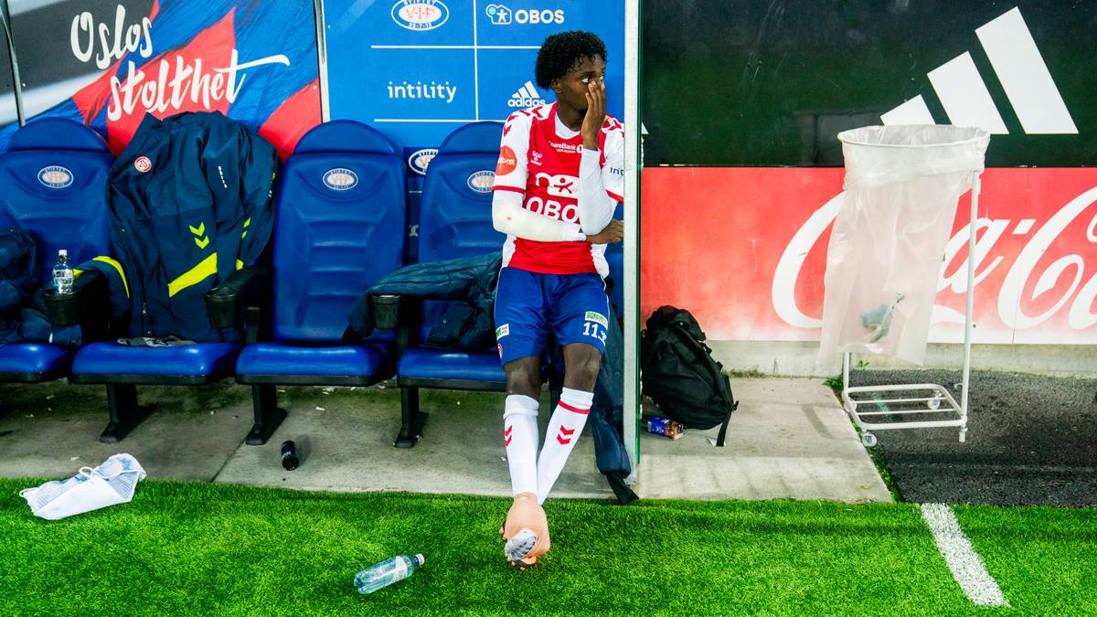 Bilal Njie med i KFUM-troppen mot Sarpsborg – starter på benken