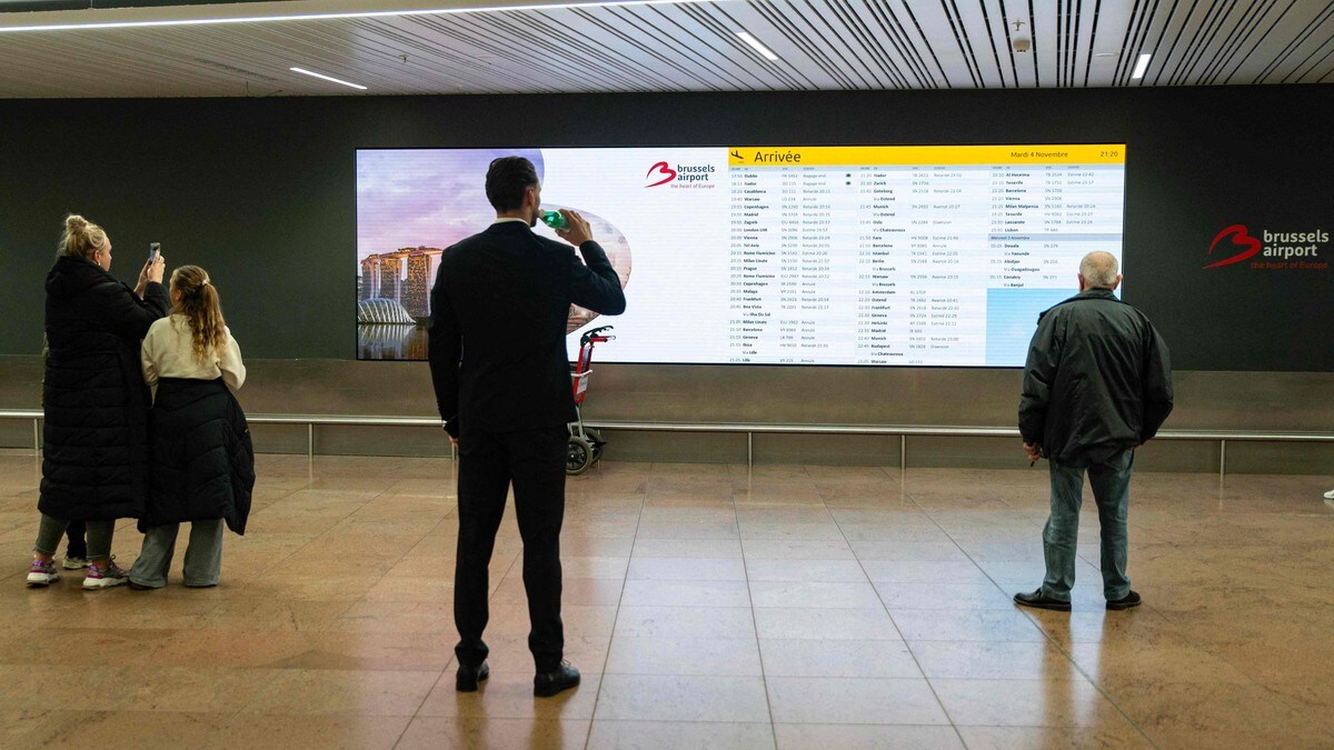 Medier: Luftrommet igjen stengt over Brussel