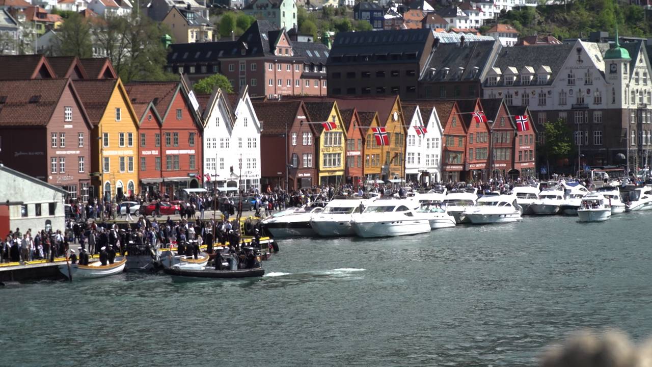 Folk i Bergen på 17. mai