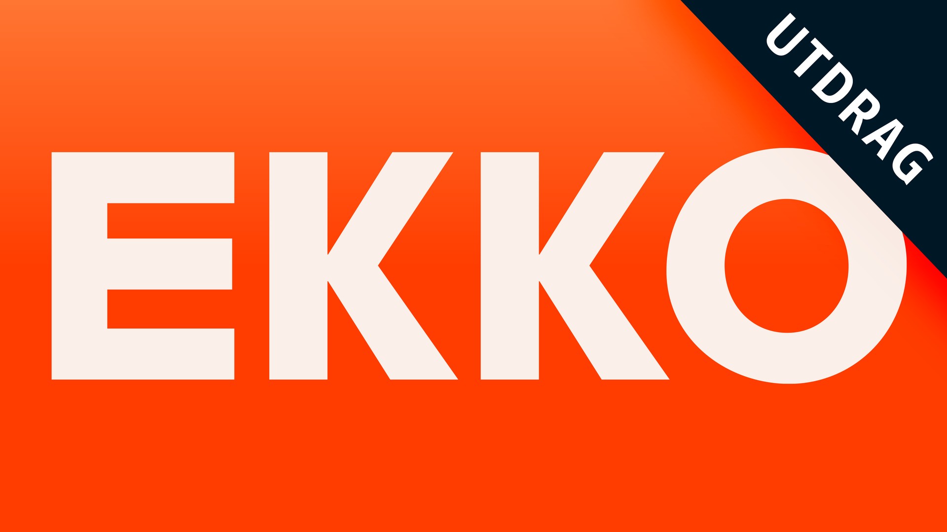 Utdrag fra Ekko Ekkogjenhør NRK Radio