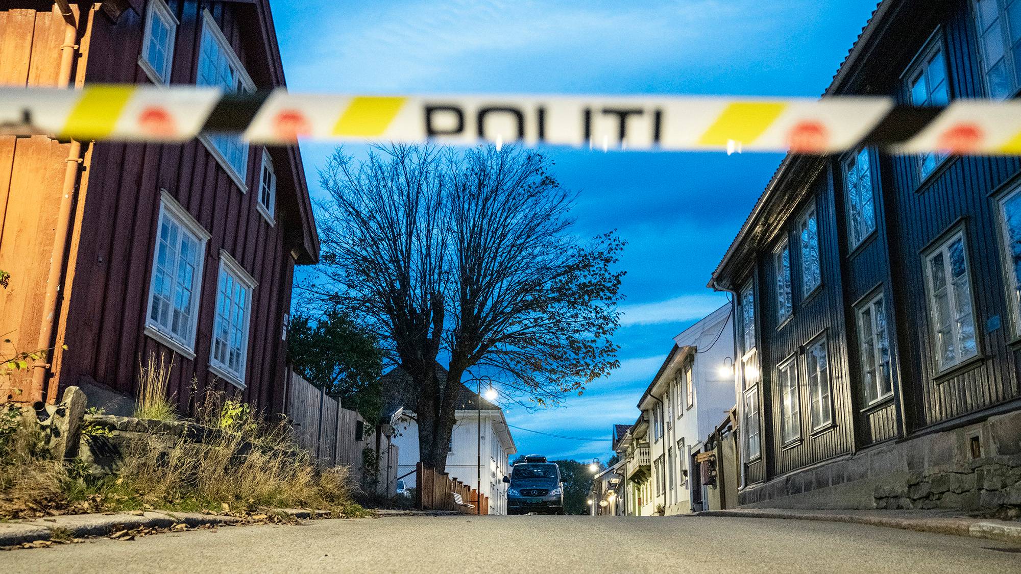 Skyting med pil og bue i Kongsberg. Terror i Kongsberg