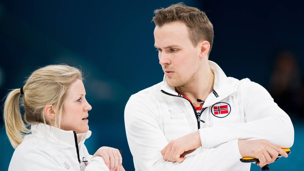 Curlingekteparet Kristin Skaslien og Magnus Nedregotten kranglemedisin