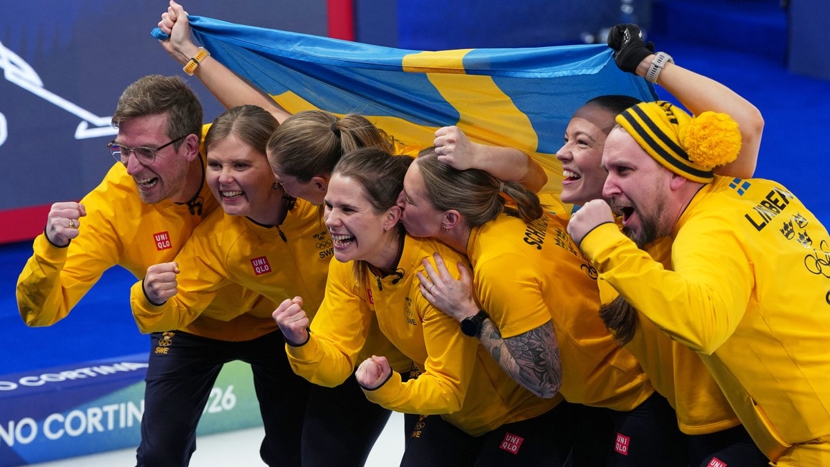 Svensk OL-gull i Curling
